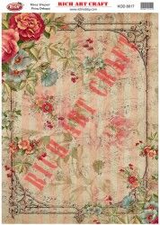 8017 PİRİNÇ DEKUPAJ KAĞIDI (Rice Paper) - 2