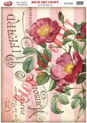 8023 PİRİNÇ DEKUPAJ KAĞIDI (Rice Paper) - 2