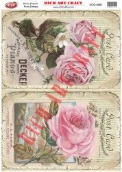 8061 PİRİNÇ DEKUPAJ KAĞIDI (Rice Paper) - 3