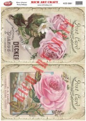 8061 PİRİNÇ DEKUPAJ KAĞIDI (Rice Paper) - 2