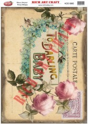8065 PİRİNÇ DEKUPAJ KAĞIDI (Rice Paper) - 3