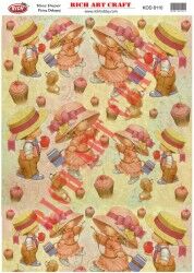 8110 PİRİNÇ DEKUPAJ KAĞIDI (Rice Paper) - 3
