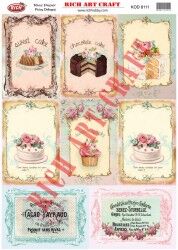 8111 PİRİNÇ DEKUPAJ KAĞIDI (Rice Paper) - 3
