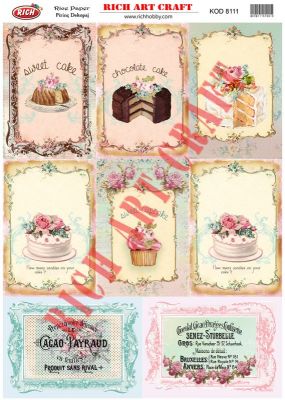 8111 PİRİNÇ DEKUPAJ KAĞIDI (Rice Paper) - 1