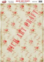 8118 PİRİNÇ DEKUPAJ KAĞIDI (Rice Paper) - 2