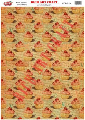 8128 PİRİNÇ DEKUPAJ KAĞIDI (Rice Paper) - 1