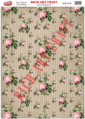 8130 PİRİNÇ DEKUPAJ KAĞIDI (Rice Paper) - 1