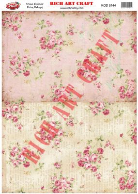 8144 PİRİNÇ DEKUPAJ KAĞIDI (Rice Paper) - 1