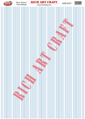 8147 PİRİNÇ DEKUPAJ KAĞIDI (Rice Paper) - 1