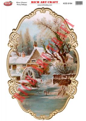 8164 PİRİNÇ DEKUPAJ KAĞIDI (Rice Paper) - 1