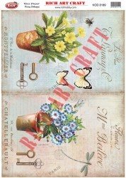 8189 PİRİNÇ DEKUPAJ KAĞIDI (Rice Paper) - 2