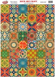 8197 PİRİNÇ DEKUPAJ KAĞIDI (Rice Paper) - 3