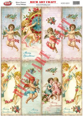 8201 PİRİNÇ DEKUPAJ KAĞIDI (Rice Paper) - 1