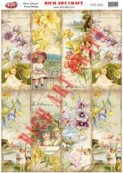 8204 PİRİNÇ DEKUPAJ KAĞIDI (Rice Paper) - 3