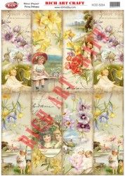 8204 PİRİNÇ DEKUPAJ KAĞIDI (Rice Paper) - 2