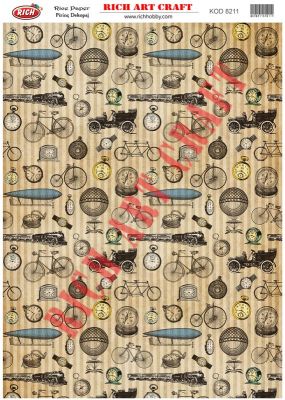 8211 PİRİNÇ DEKUPAJ KAĞIDI (Rice Paper) - 1