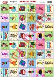 8214 PİRİNÇ DEKUPAJ KAĞIDI (Rice Paper) - 2