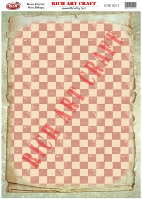 8218 PİRİNÇ DEKUPAJ KAĞIDI (Rice Paper) - 1
