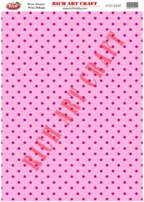 8240 PİRİNÇ DEKUPAJ KAĞIDI (Rice Paper) - 1