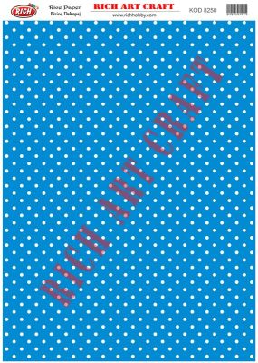 8250 PİRİNÇ DEKUPAJ KAĞIDI (Rice Paper) - 1