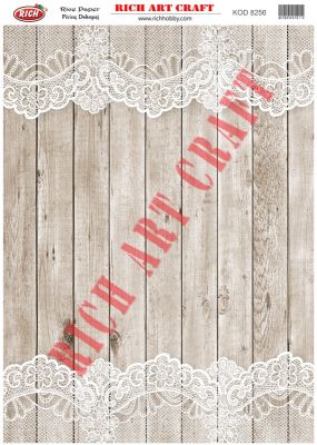 8256 PİRİNÇ DEKUPAJ KAĞIDI (Rice Paper) - 1