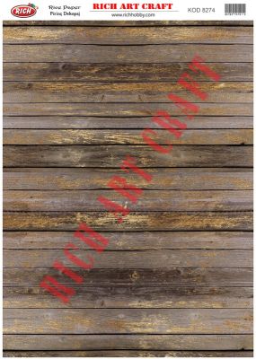 8274 PİRİNÇ DEKUPAJ KAĞIDI (Rice Paper) - 1