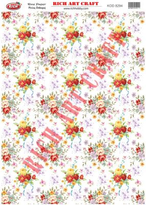 8294 PİRİNÇ DEKUPAJ KAĞIDI (Rice Paper) - 1