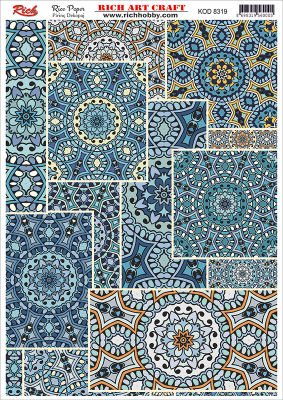 8319 PİRİNÇ DEKUPAJ KAĞIDI (Rice Paper) - 1