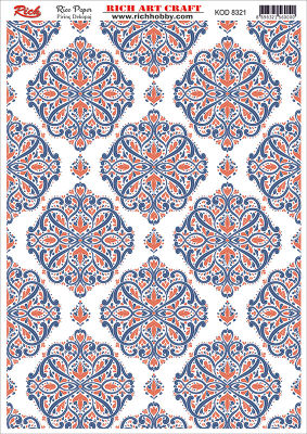 8321 PİRİNÇ DEKUPAJ KAĞIDI (Rice Paper) - 1