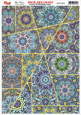 8323 PİRİNÇ DEKUPAJ KAĞIDI (Rice Paper) - 1