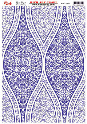 8324 PİRİNÇ DEKUPAJ KAĞIDI (Rice Paper) - 1