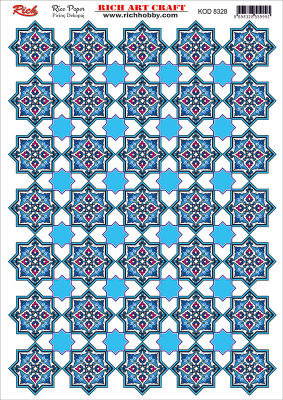 8328 PİRİNÇ DEKUPAJ KAĞIDI (Rice Paper) - 1