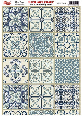 8336 PİRİNÇ DEKUPAJ KAĞIDI (Rice Paper) - 1