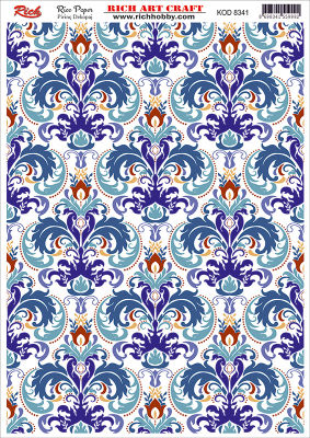 8341 PİRİNÇ DEKUPAJ KAĞIDI (Rice Paper) - 1