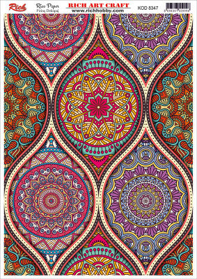 8347 PİRİNÇ DEKUPAJ KAĞIDI (Rice Paper) - 1