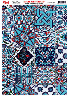 8349 PİRİNÇ DEKUPAJ KAĞIDI (Rice Paper) - 1