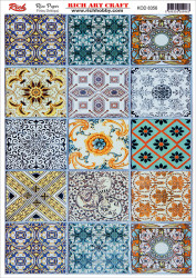 8356 PİRİNÇ DEKUPAJ KAĞIDI (Rice Paper)