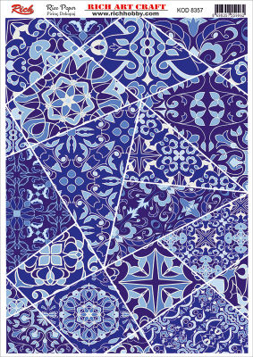 8357 PİRİNÇ DEKUPAJ KAĞIDI (Rice Paper) - 1
