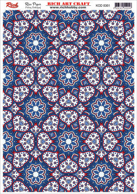 8361 PİRİNÇ DEKUPAJ KAĞIDI (Rice Paper) - 1