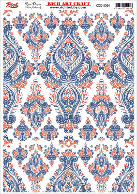 8364 PİRİNÇ DEKUPAJ KAĞIDI (Rice Paper) - 1