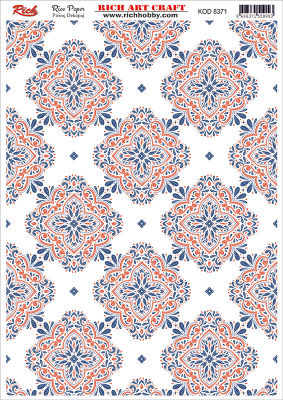 8371 PİRİNÇ DEKUPAJ KAĞIDI (Rice Paper) - 1