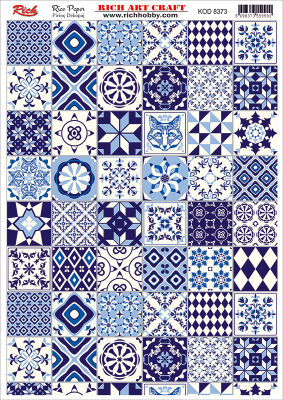 8373 PİRİNÇ DEKUPAJ KAĞIDI (Rice Paper) - 1