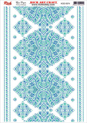 8374 PİRİNÇ DEKUPAJ KAĞIDI (Rice Paper) - 1