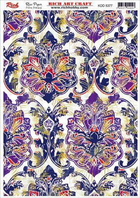 8377 PİRİNÇ DEKUPAJ KAĞIDI (Rice Paper) - 1