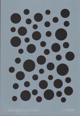 A45006 Background (Arka Plan) Stencil 20x30 cm. - 1