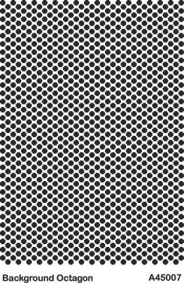 A45007 Background (Arka Plan) Stencil 20x30 cm. - 1