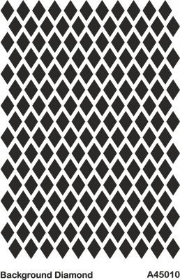 A45010 Background (Arka Plan) Stencil 20x30 cm. - 1