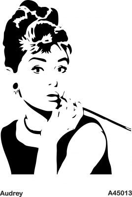 A45013 Background (Arka Plan) Stencil 20x30 cm. - 1