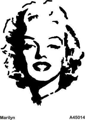 A45014 Background (Arka Plan) Stencil 20x30 cm. - 1