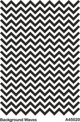 A45020 Background (Arka Plan) Stencil 20x30 cm. - 1